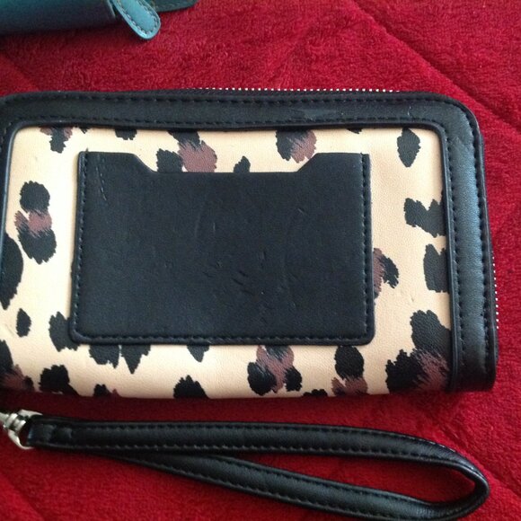 Lot of 5 Vintage Leather and Vinyl Ladies Wallets/Billfolders/Clutches - Picture 5 of 9